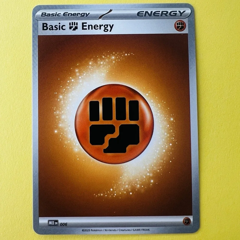 Pokémon Basic‎ Fighting Energy 006 MEW EN Holo Energy Card